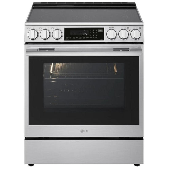 LG 30 Inch Slide-In Electric Range with 6.3 cu. ft. Capacity - LSEL6337XE