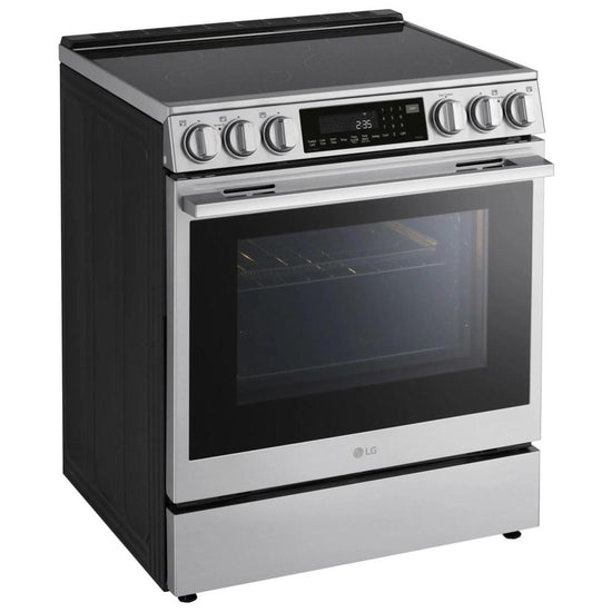 LG 30 Inch Slide-In Electric Range with 6.3 cu. ft. Capacity - LSEL6337XE