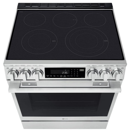 LG 30 Inch Slide-In Electric Range with 6.3 cu. ft. Capacity - LSEL6337XE