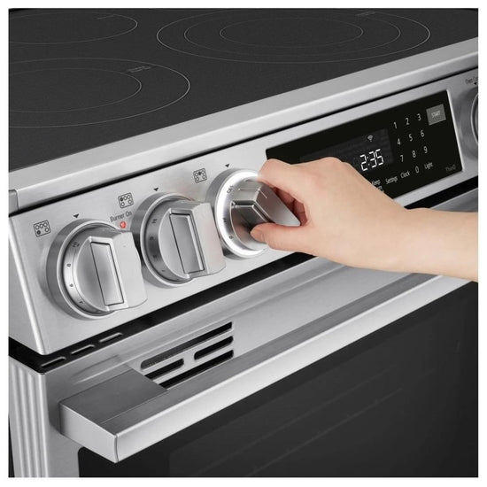 LG 30 Inch Slide-In Electric Range with 6.3 cu. ft. Capacity - LSEL6337XE