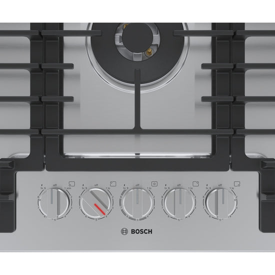 Bosch 36 Inch 5-Burner Gas Cooktop with FlameSelect - NGM8658UC