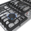 Bosch 36 Inch 5-Burner Gas Cooktop with FlameSelect - NGM8658UC