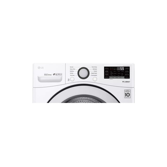 LG 4.5 cu. ft. Ultra Large Smart Front Load Washer - WM3500CW