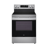 LG 30 Inch Freestanding Electric Range with 6.3 cu. ft., True Convection & Air Fry - LREN6321CE