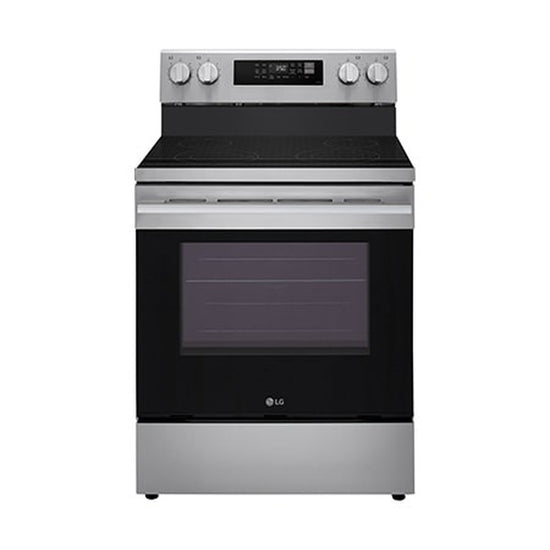 LG 30 Inch Freestanding Electric Range with 6.3 cu. ft., True Convection & Air Fry - LREN6321CE