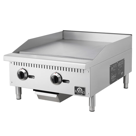 Forno 24 Inch Gas Commercial Griddle - FCMGG055-24