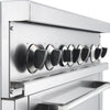 Forno Commerciale 36 Inch Gas Range with 6 Burners - FCMGR0093-36