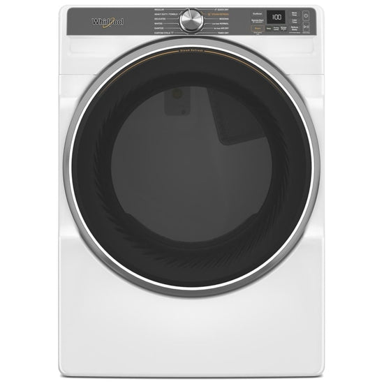 Whirlpool 27 Inch Front Load Electric Dryer with 7.4 cu. ft. Capacity, White - YWED6720RW