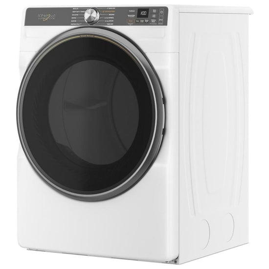 Whirlpool 27 Inch Front Load Electric Dryer with 7.4 cu. ft. Capacity, White - YWED6720RW