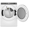 Whirlpool 27 Inch Front Load Electric Dryer with 7.4 cu. ft. Capacity, White - YWED6720RW