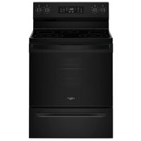 Whirlpool 30 Inch Freestanding Electric Range with 5.3 cu. ft. Capacity, Black - YWFES4530SB