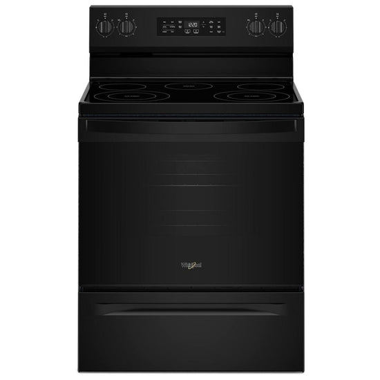 Whirlpool 30 Inch Freestanding Electric Range with 5.3 cu. ft. Capacity, Black - YWFES4530SB