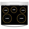 Whirlpool 30 Inch Freestanding Electric Range with 5.3 cu. ft. Capacity, Black - YWFES4530SB