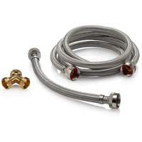 Smart Choice 5 ft Stainless Steel Steam Dryer Fill Hose Kit - 5304507961