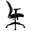 Union & Scale Essentials Mesh Back Fabric Task Chair, Black - UN59415