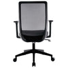 Union & Scale Essentials Mesh Back Fabric Task Chair, Black - UN59415