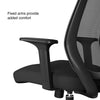 Union & Scale Essentials Mesh Back Fabric Task Chair, Black - UN59415