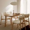 Canadian Sales Club Werner Extendable Dining Table, Oak - WM2031-DT