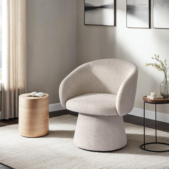 LH Home Misha Club Chair, Sand - MSH01-PGR