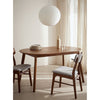 Werner Extendable Dining Table, Walnut - WM2031-DT-WALNUT