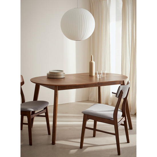 Werner Extendable Dining Table, Walnut - WM2031-DT-WALNUT
