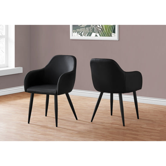 Canadian Sales Club Amara Black Dining Chair, Set of 2 - WM1762B-DC