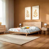 HOFT Soleil King Bed, Washed Oak - SOL001K