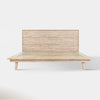 HOFT Soleil King Bed, Washed Oak - SOL001K