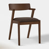 Canadian Sales Club Zola Dining Chair, Chestnut & Walnut - WM2141-DC