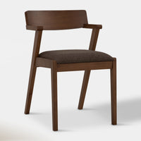 Canadian Sales Club Zola Dining Chair, Chestnut & Walnut - WM2141-DC