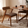 Canadian Sales Club Zola Dining Chair, Chestnut & Walnut - WM2141-DC