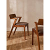 Canadian Sales Club Zola Dining Chair, Chestnut & Walnut - WM2141-DC
