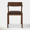 Canadian Sales Club Zola Dining Chair, Chestnut & Walnut - WM2141-DC