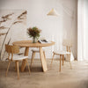 HOFT Obelia Round Dining Table, Oak - WM2095-DT