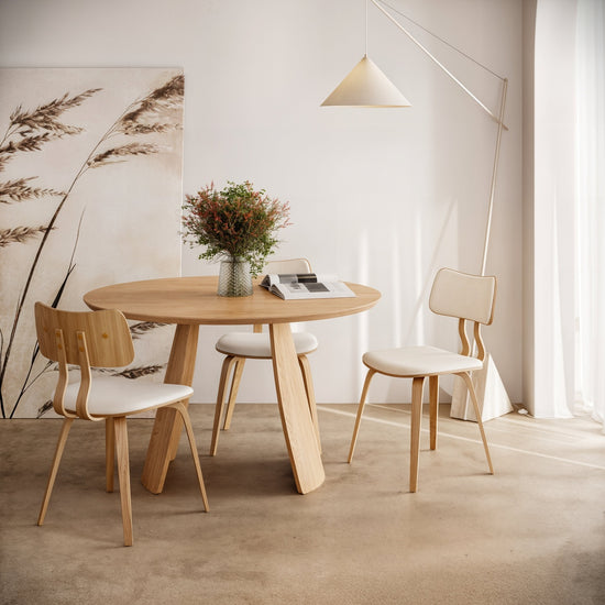 HOFT Obelia Round Dining Table, Oak - WM2095-DT