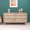 Gia 6 Drawer Dresser, Light Driftwood - GIA006
