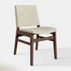 HOFT Eira Dining Chair Ivory & Walnut - WM1986-DC