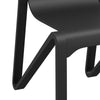 Canadian Sales Club Soren Stackable Black Wood Dining Chairs, Set of 2 - SORENCHAIRBLACK