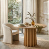 HOFT Sculpture Dining Table, Natural Oak - RNS014NSV