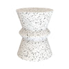 Courtyard Terrazzo Concrete Hourglass Side Table - VT074-HH