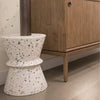 Courtyard Terrazzo Concrete Hourglass Side Table - VT074-HH