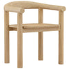 Tricia Saskia Dining Chair, Light Natural, Set of 2 - 210302/00002