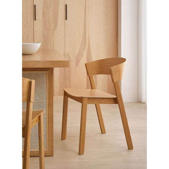 HOFT Aldo Dining Chair, Natural Oak - 202-849NAT
