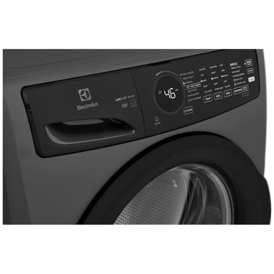 Electrolux 27 Inch Front Load Washer with 5.2 cu. ft. Capacity, Titanium - ELFW7437AT