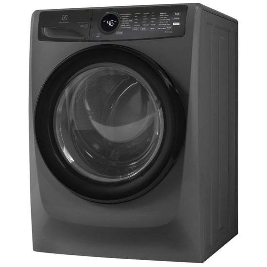 Electrolux 27 Inch Front Load Washer with 5.2 cu. ft. Capacity, Titanium - ELFW7437AT