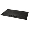 Frigidaire 36 Inch Black Electric Cooktop with 5 Elements - FGEC3648UB
