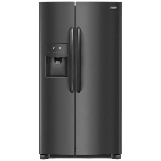 Frigidaire 36 Inch Side-by-Side Counter Depth Refrigerator 22.2 Cu. Ft., Black Stainless Steel - FGSC2335TD