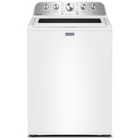 Maytag 27 Inch Top Load Washer with 5.5 cu. ft. Capacity, White - MTW5600RW