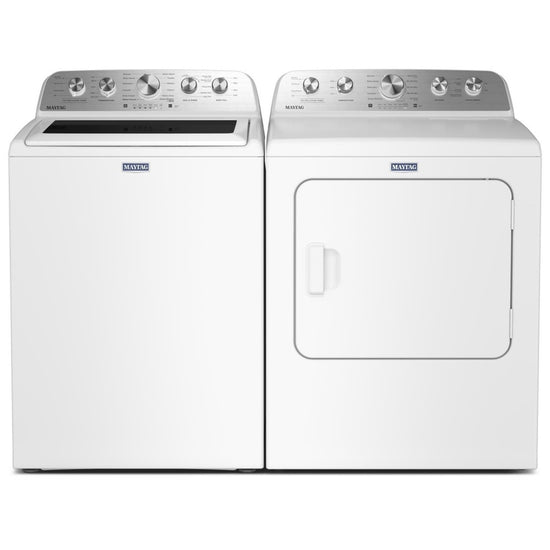 Maytag 27 Inch Top Load Washer with 5.5 cu. ft. Capacity, White - MTW5600RW