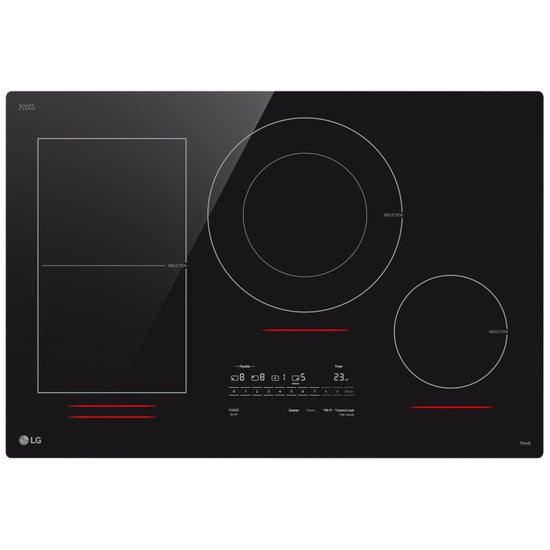LG 30 Inch Induction Cooktop with UltraHeat 5.0kW - CBIH3017BE